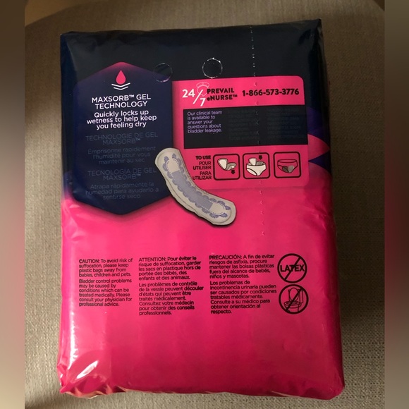 Prevail Daily Pads For Bladder Leaks 16 count - Picture 2 of 2